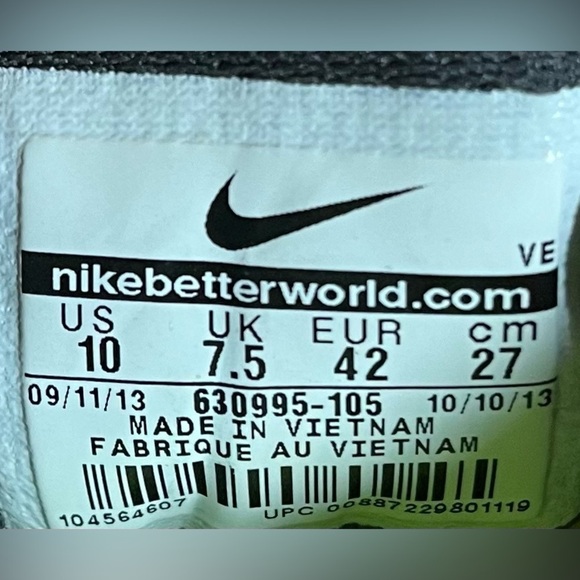 Nike Zoom Fly Womens Size 10 Running Shoes Sneakers White Yellow 630995-105 - Picture 8 of 8